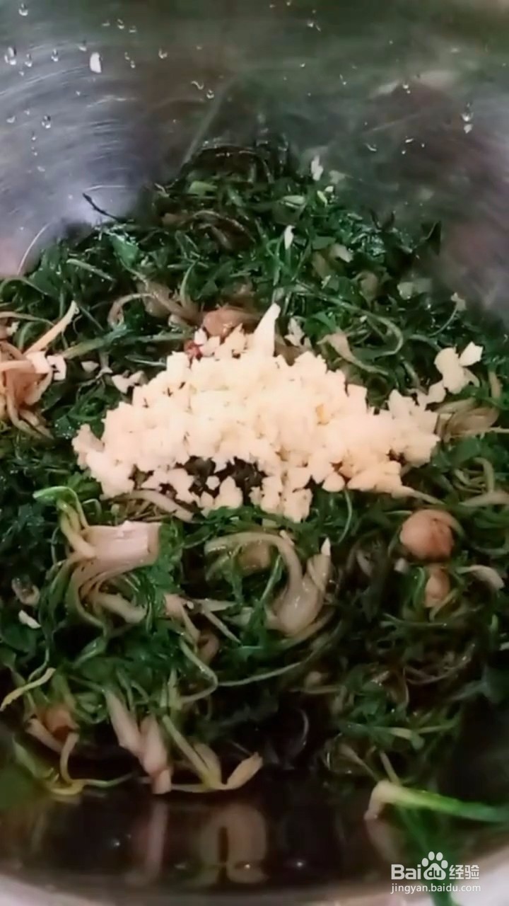 如何自制美味好吃的凉拌蒲公英