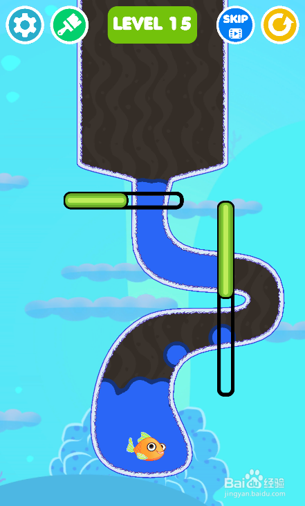 Save The Fish的LEVEL 15怎样通过