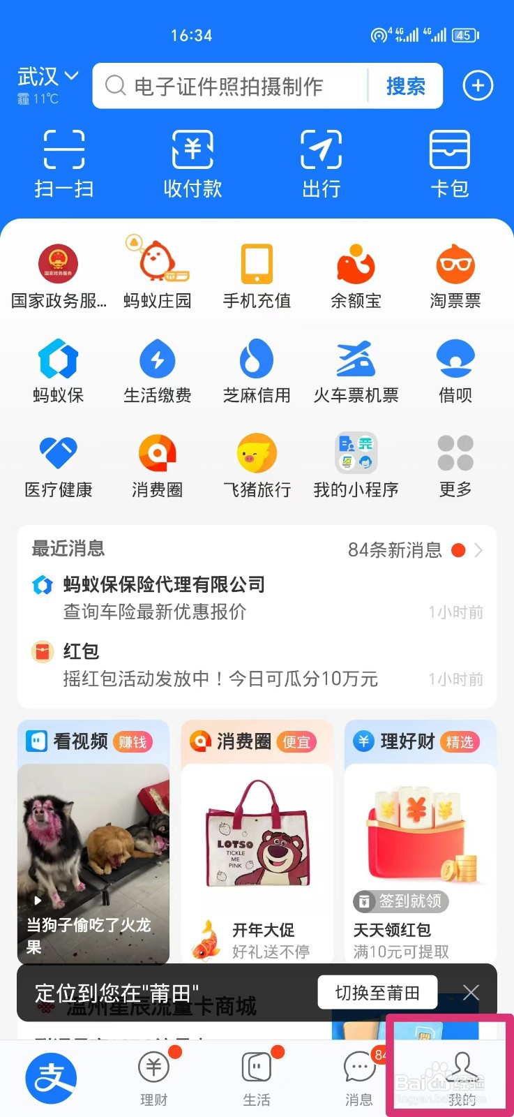 怎么查支付宝年总支出金额