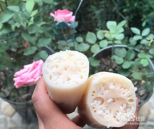 香糯桂花藕的做法