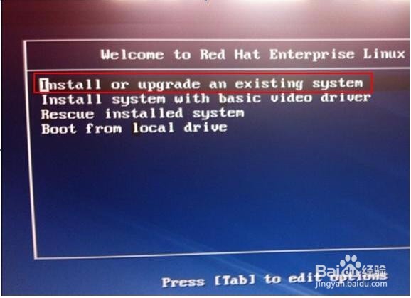 如何安装Red hat Linux系统