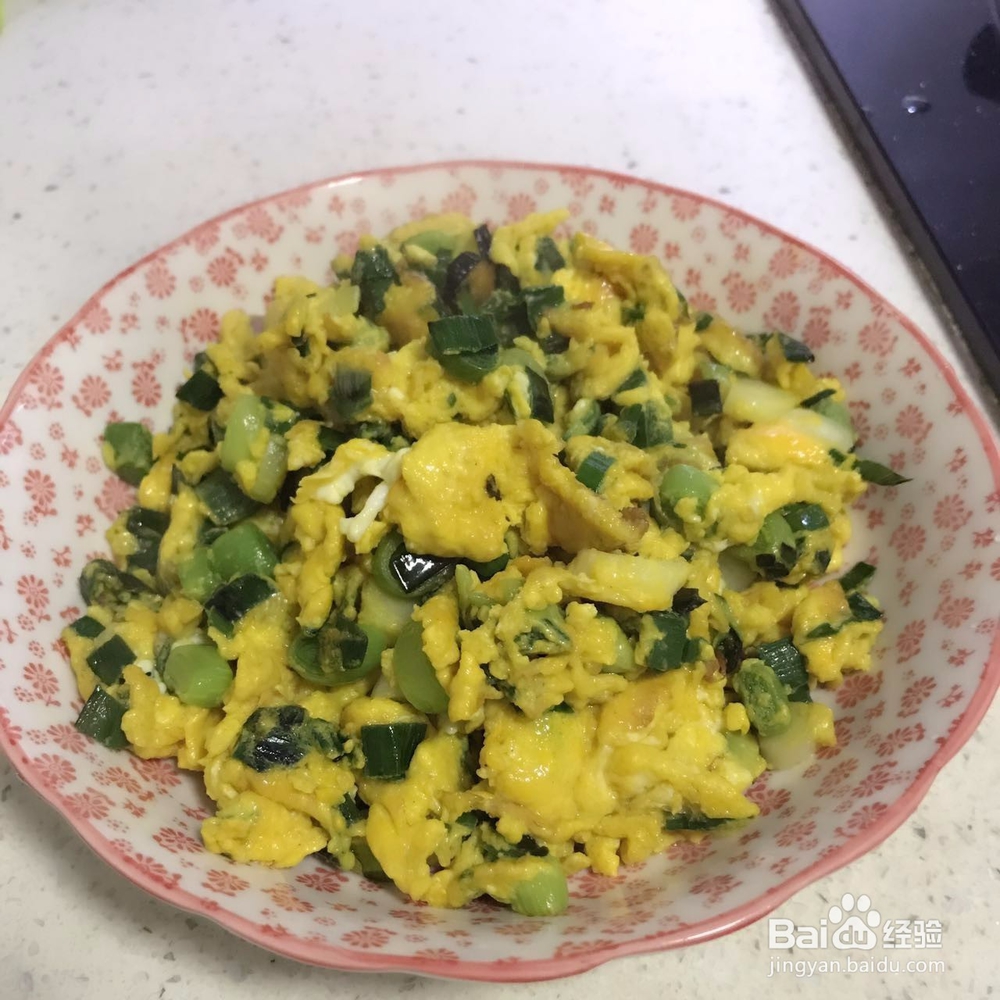 怎么做大蒜炒鸡蛋