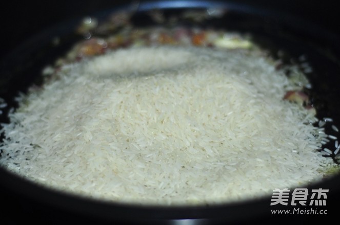 奶油甜菜根炖饭