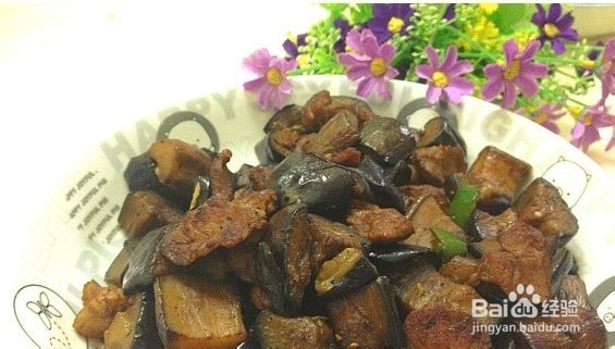茄子炒肉的家常做法