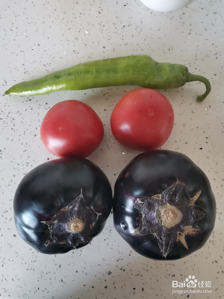 家常做法的空气炸锅烧茄子