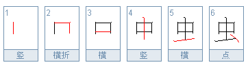虫的笔顺怎么写呀