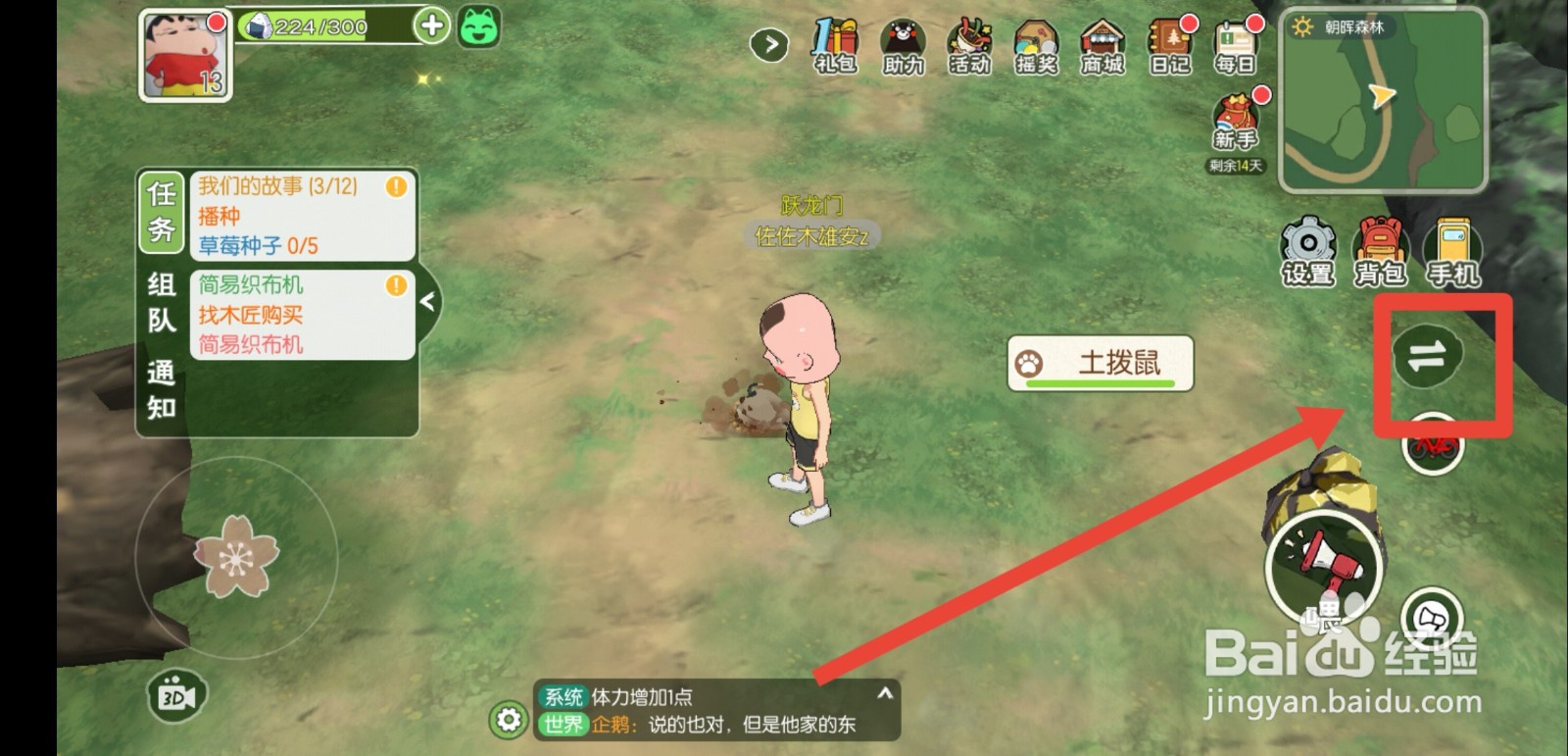 小森生活土拨鼠怎么获得