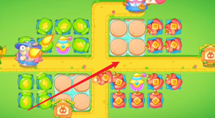 保卫萝卜4绿野奇缘56关攻略图解法攻略