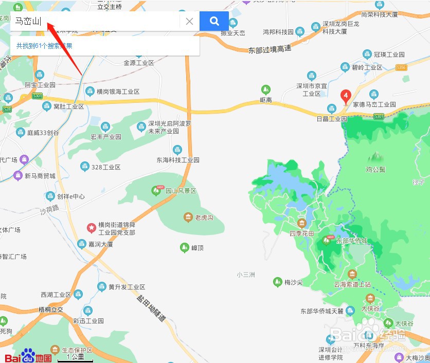 马峦山开车路线攻略