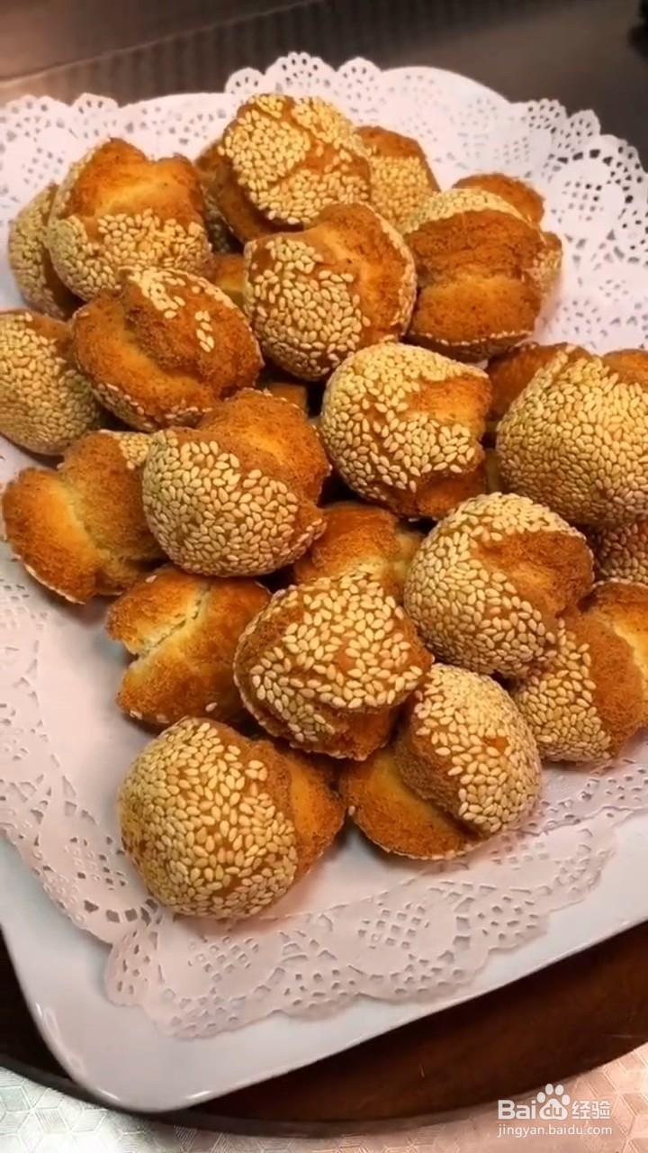 如何制作开口笑？