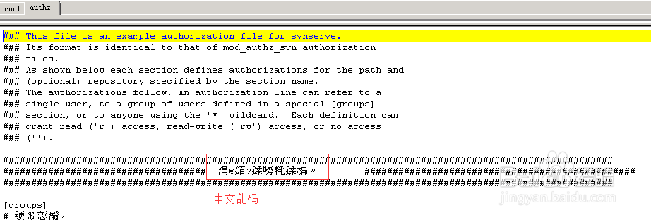 如何配置SVN服务器端的用户和权限？