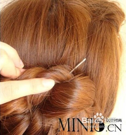 韩式淑女盘发成为他的心动女生