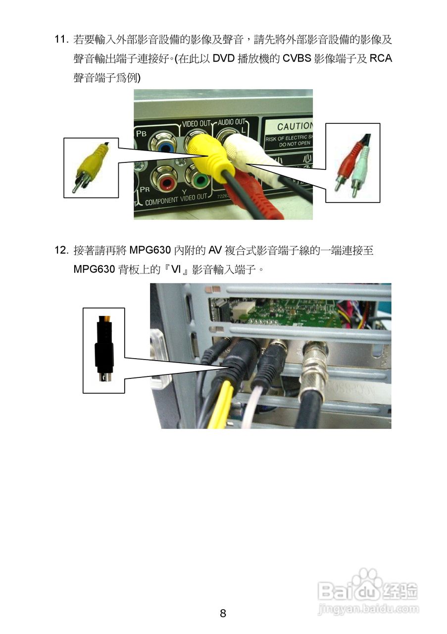 蝴蝶MPG630三频硬压电视卡使用手册:[2]