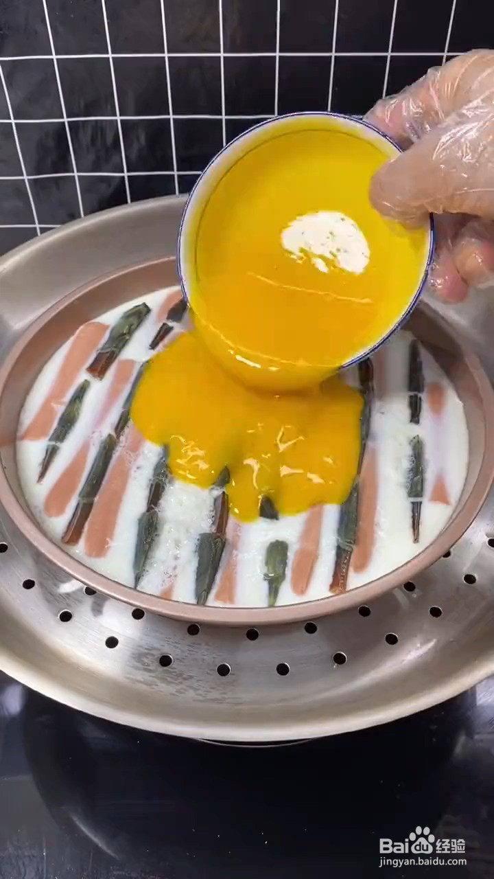 怎么做黄金三色蛋