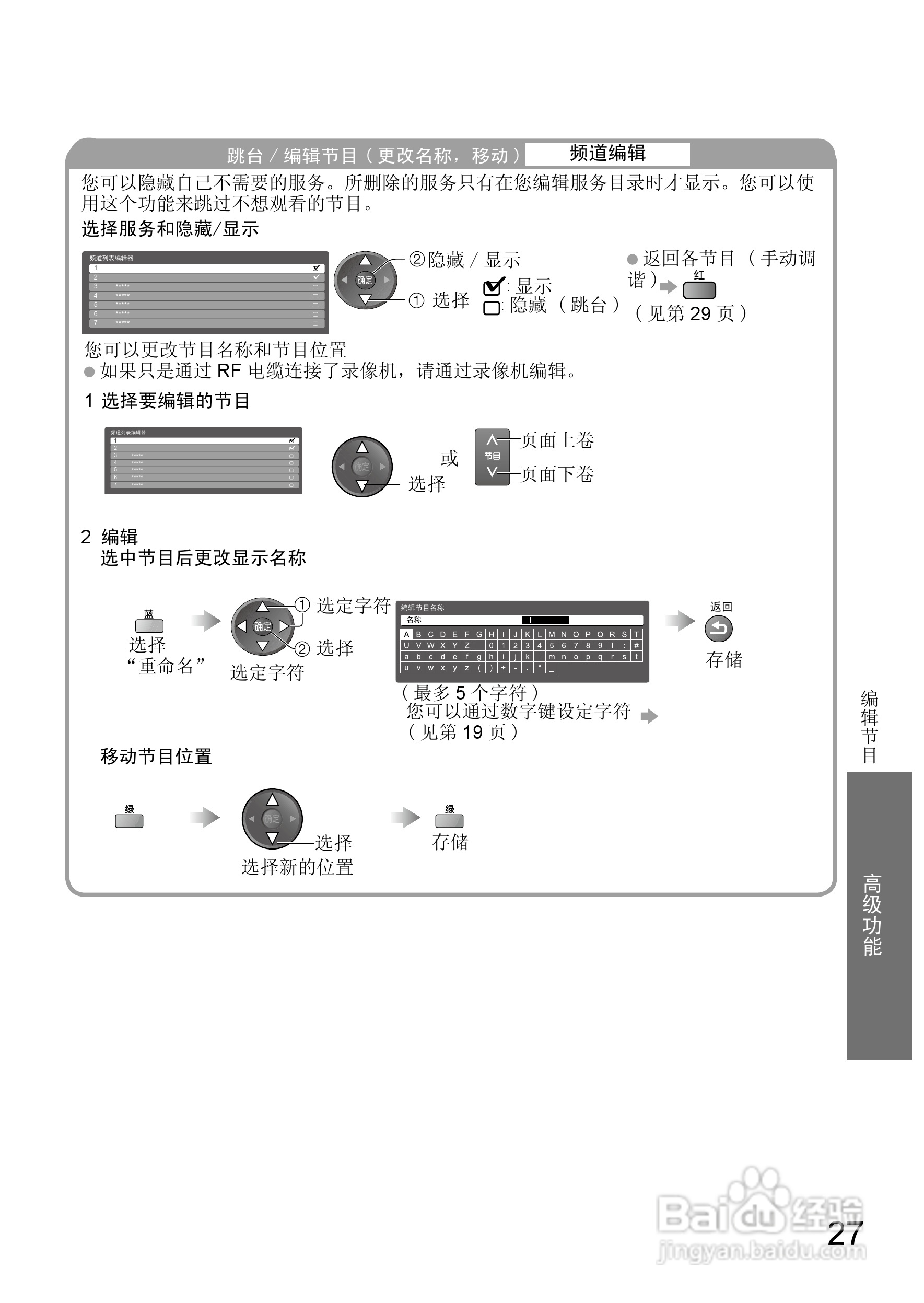 松下TH-L32X10C液晶彩电使用说明书:[3]