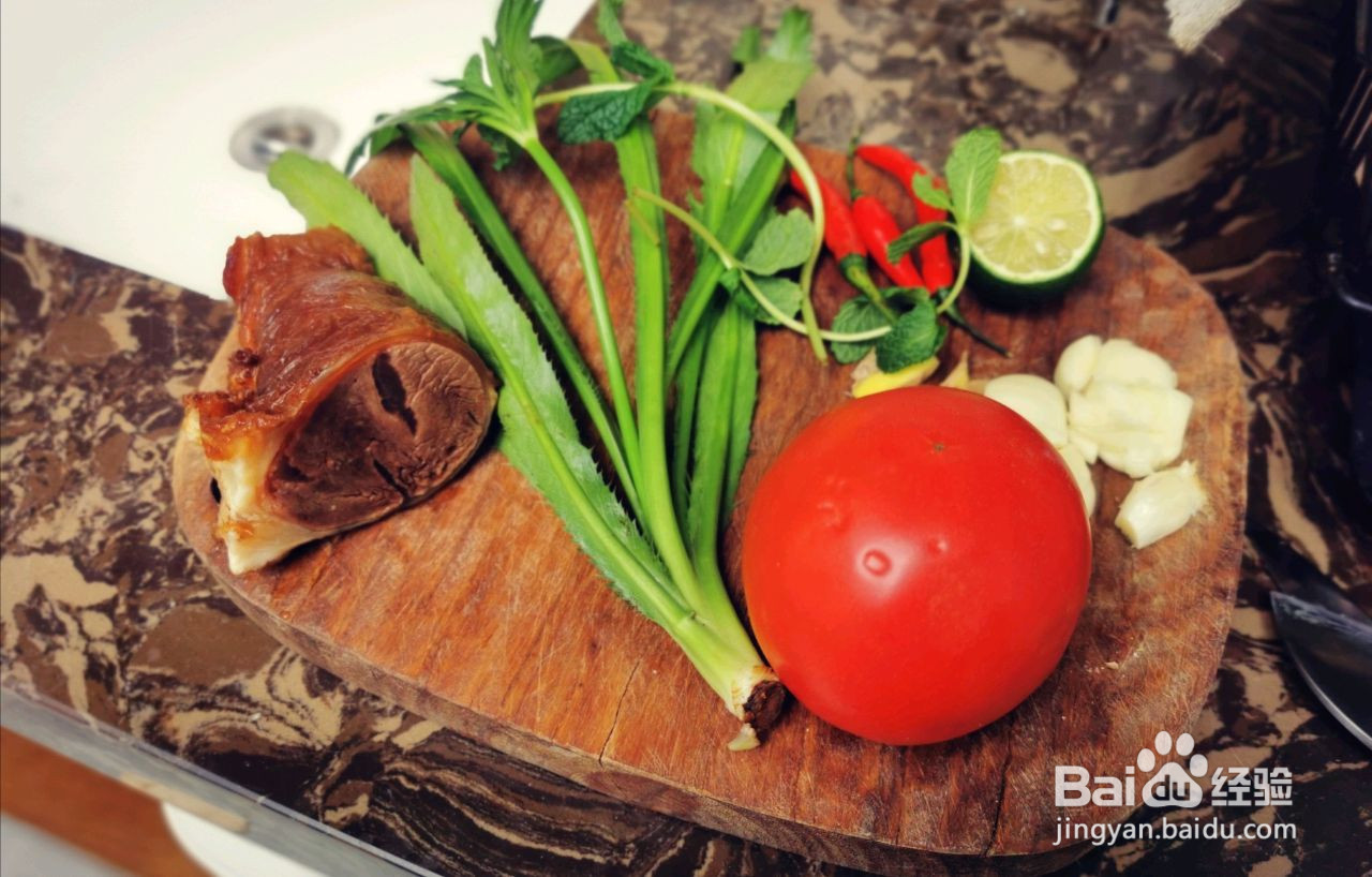 傣味凉鸡脚的做法