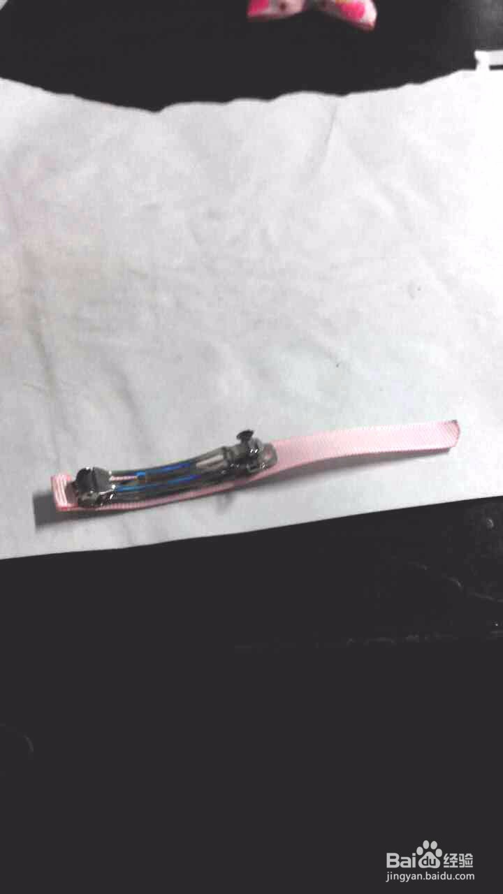 儿童头饰蝴蝶结手工diy