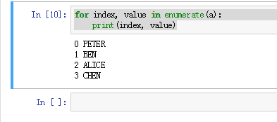 如何运用PYTHON里的enumerate