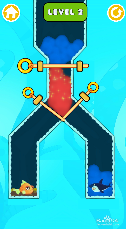 救救那条小金鱼的Level 2如何通过？