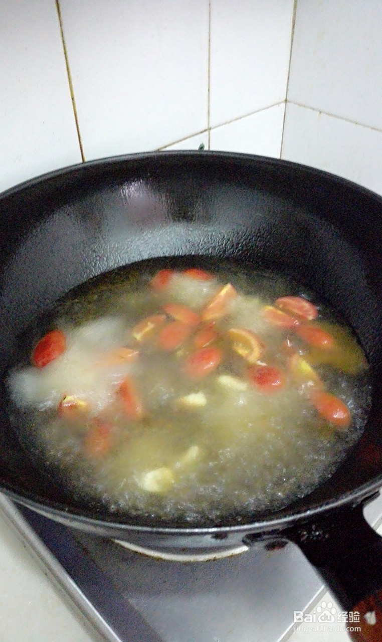 小西红柿面疙瘩汤的早餐做法