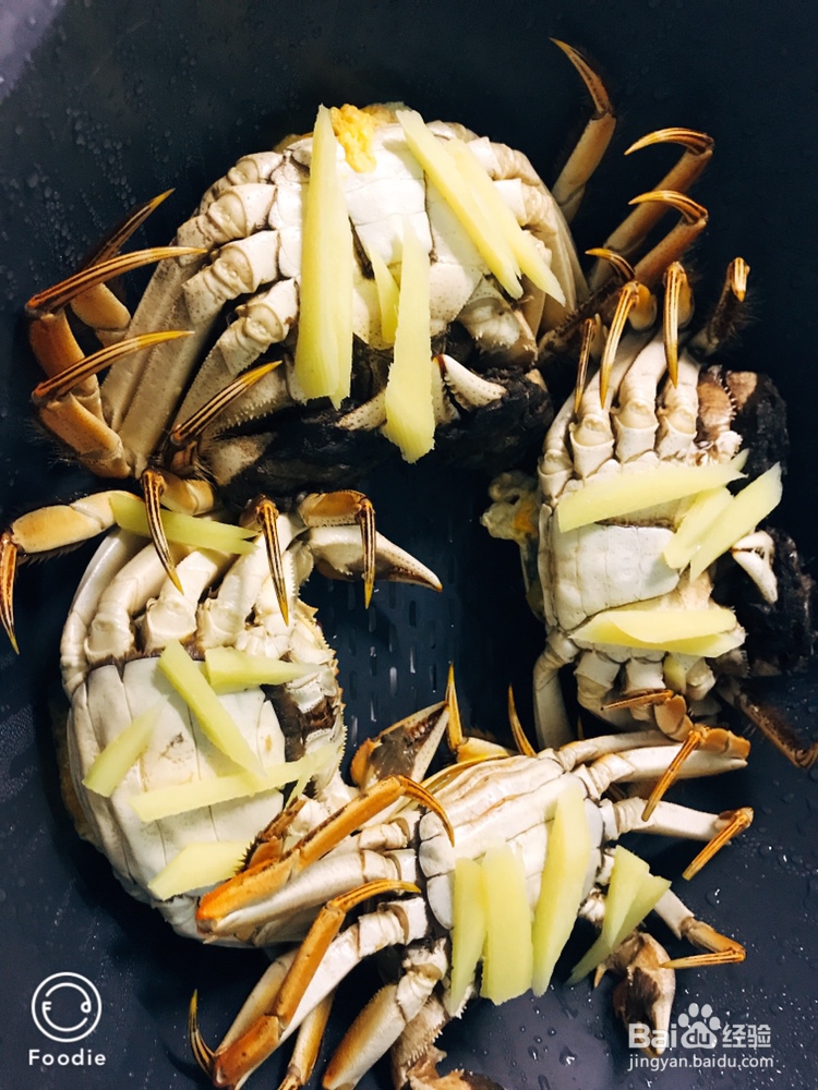 妈妈教你做清蒸大闸蟹
