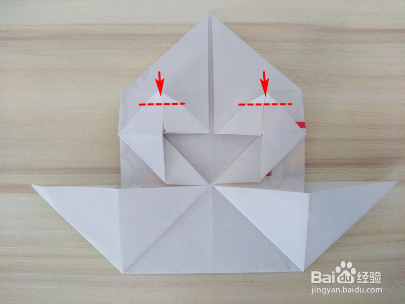 两种天使之心折纸的折法