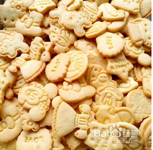 圣诞卡通曲奇饼干