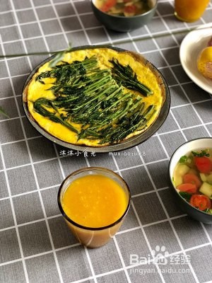 蛋抱香椿芽鸡蛋饼的做法