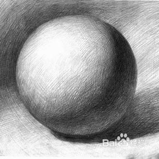 素描怎么去画圆球
