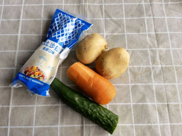 土豆泥蔬菜沙拉