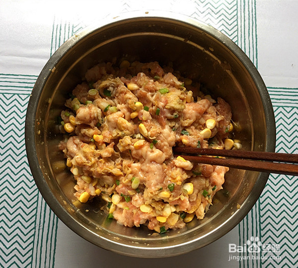 酸菜猪肉水饺的制作方法
