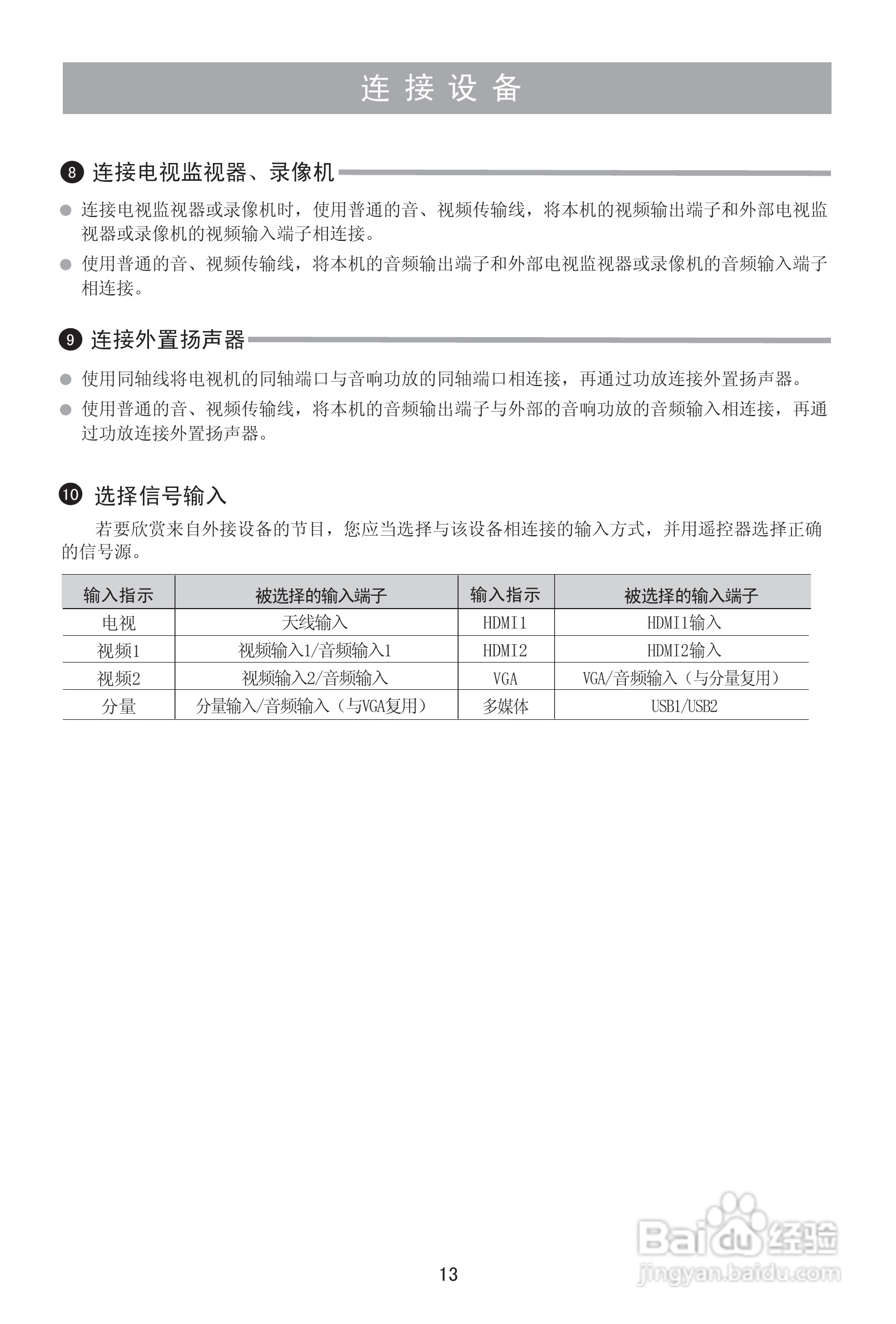 海信LED46K100N液晶彩电使用说明书:[2]