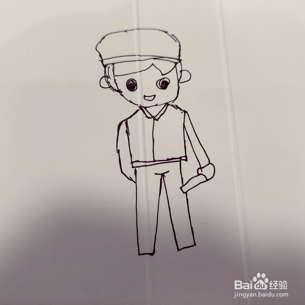 怎么教孩子画卡通人物简笔画呢？