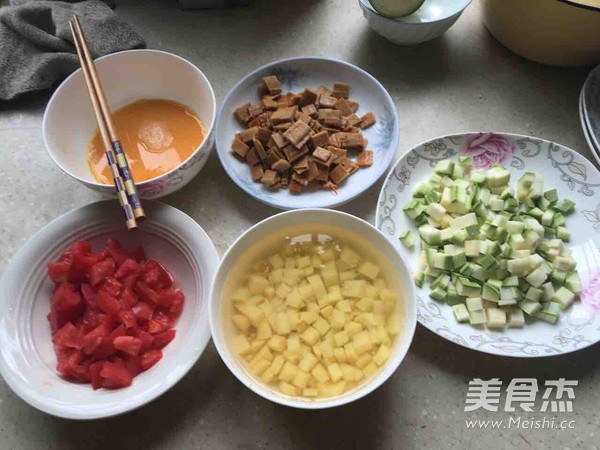 五彩缤纷素臊子