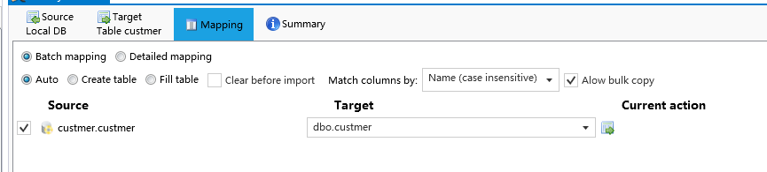 如何用SQL DB Studio从local db中导入数据