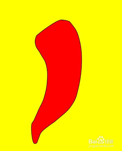 画辣椒的简笔画