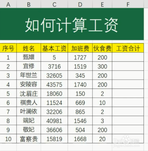 如何计算工资
