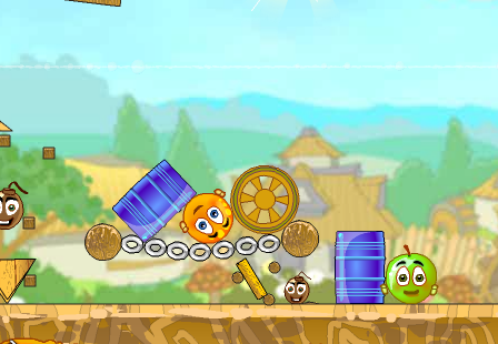 拯救橙子增强版3——55-57关卡攻略