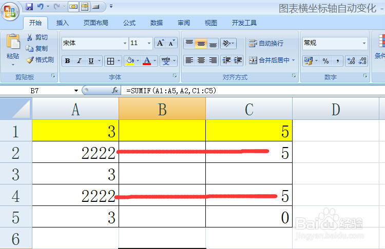 SUMIF函数条件求和的应用及理解