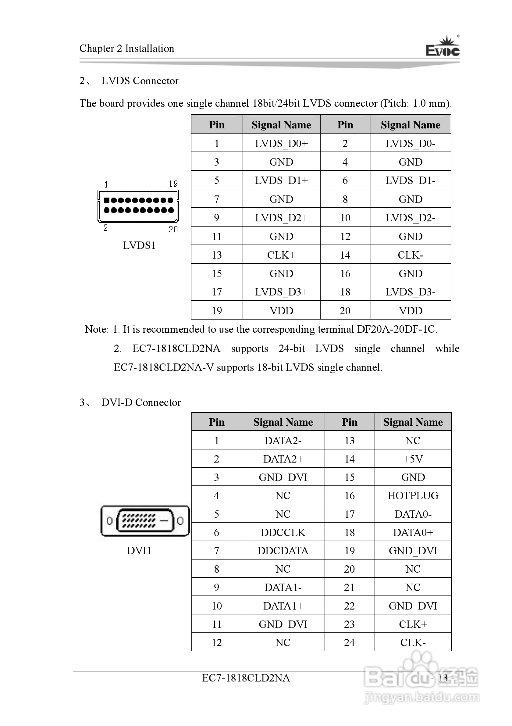研祥Mini-ITX主板EC7-1818CLD2NA说明书:[7]