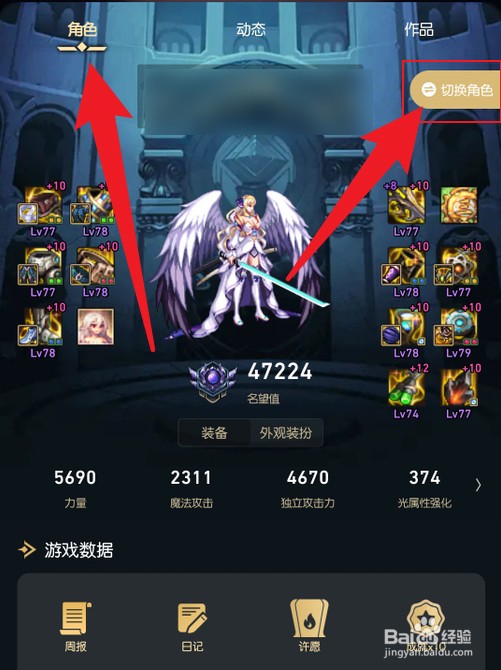 dnf助手查询别人角色信息