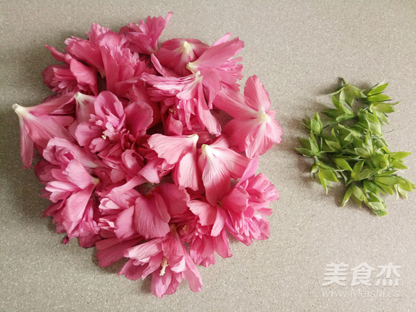 木槿花炒鸡蛋