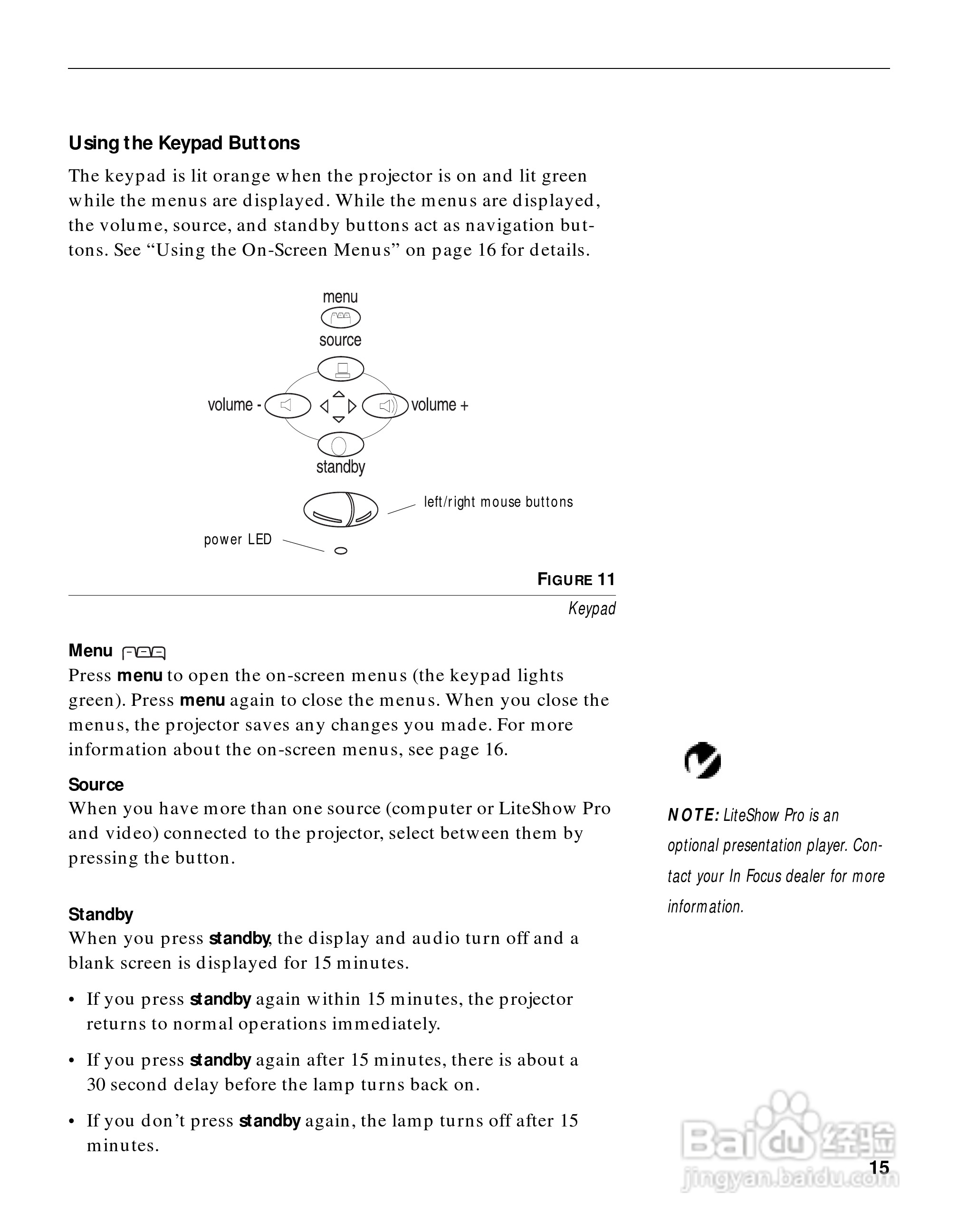 富可视 LP425投影机说明书:[2]