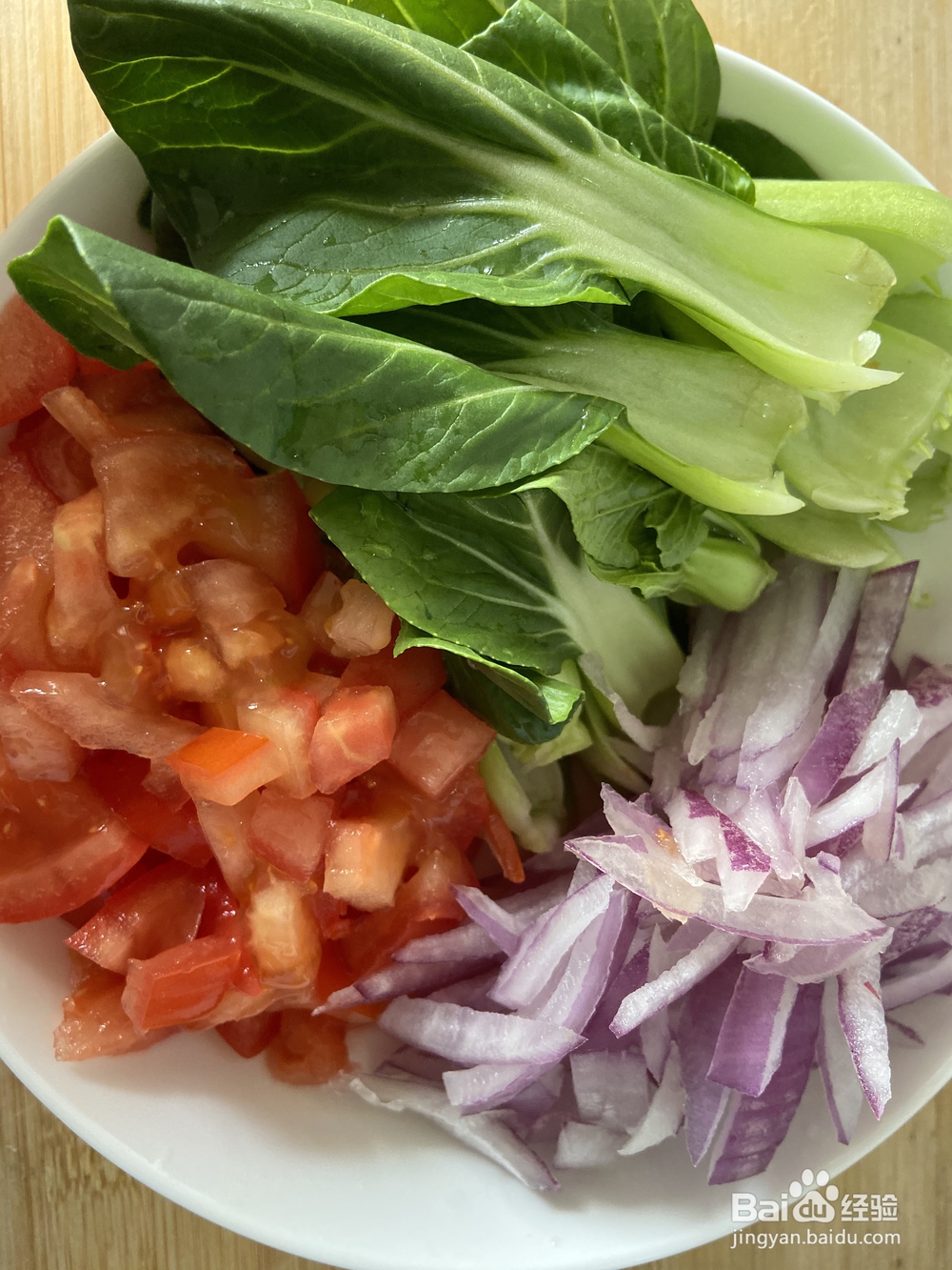 简单营养的西红柿鸡蛋面片