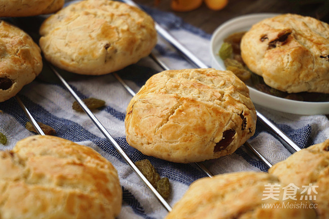 朗姆酒葡萄干饼干