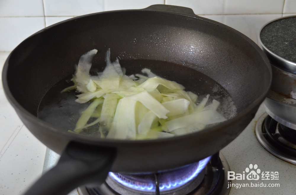 酱麻油凉拌芥蓝