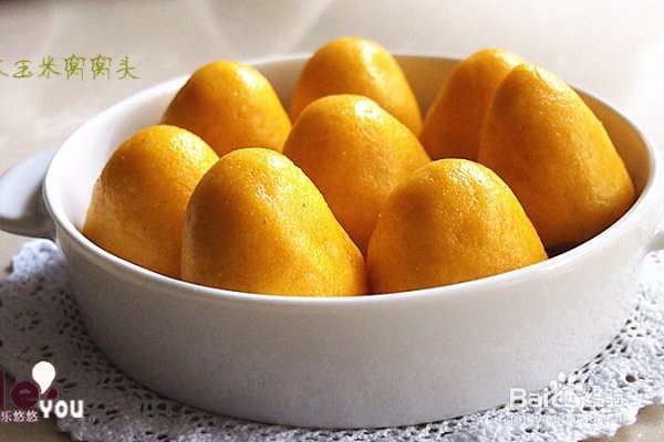 奶香玉米窝窝头怎么做