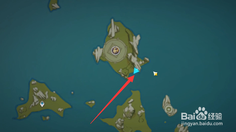 原神孤云阁贴贴石位置在哪