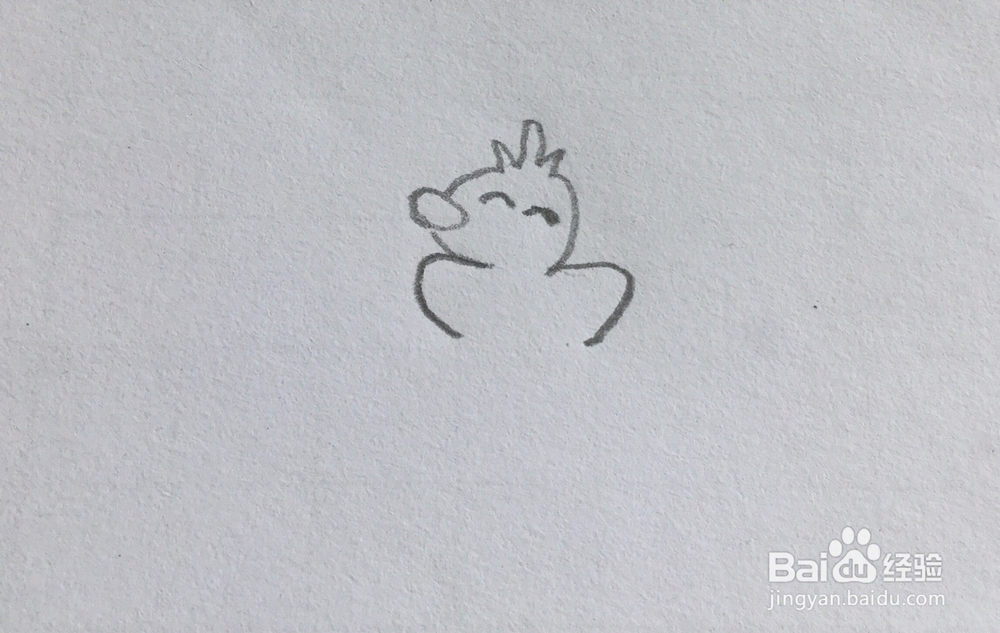 怎么画小鸭子简笔画