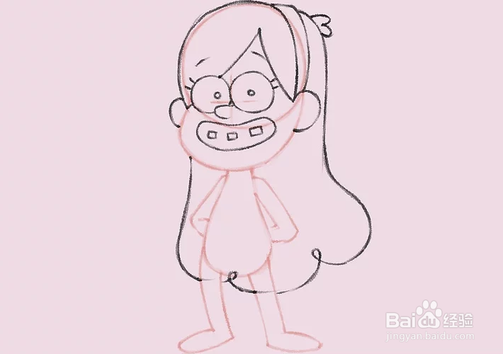 怎么画马贝尔派恩斯?